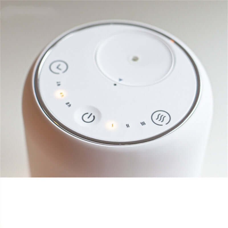 Handy Car Waterless Diffuser Desktop Humidifier control panel with LED indicators and buttons.