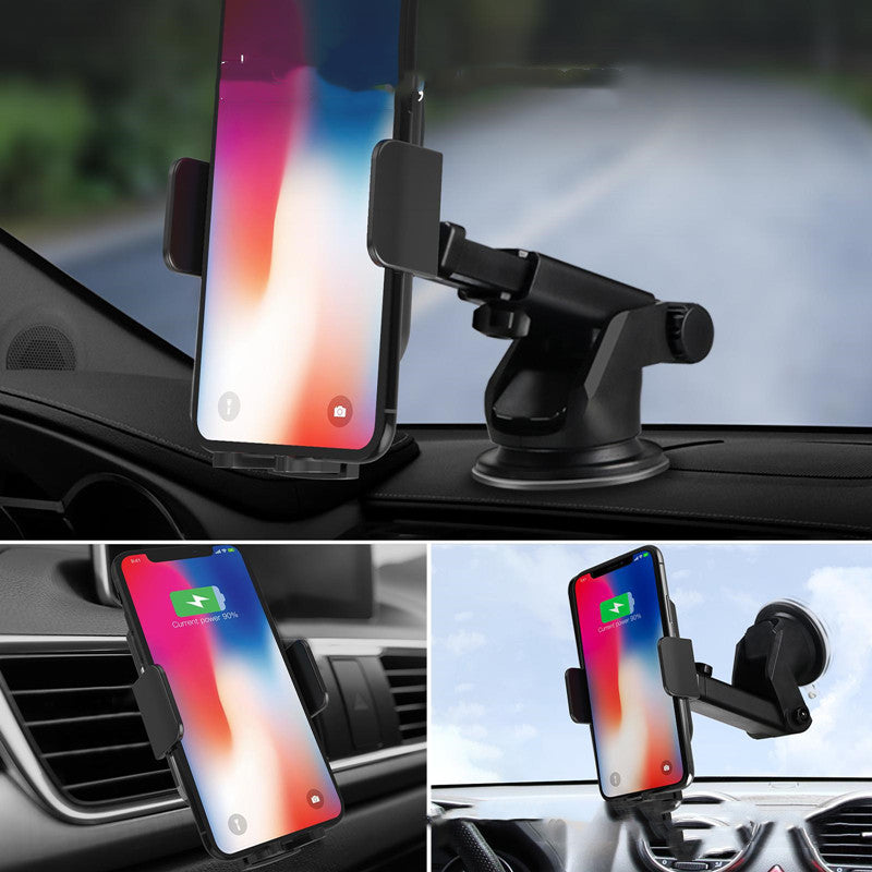 smart wireless car charger holder