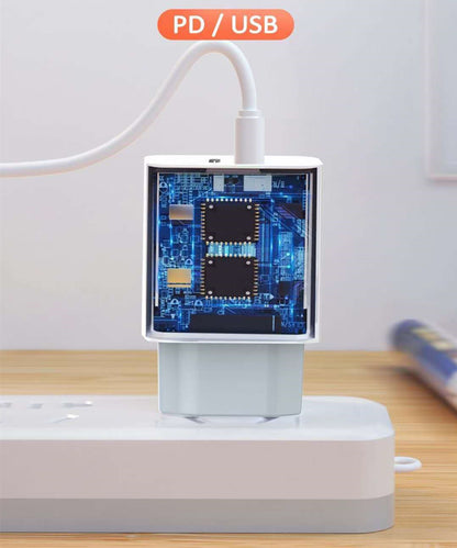 fast charge travel charger for Android | Quick PD Charging