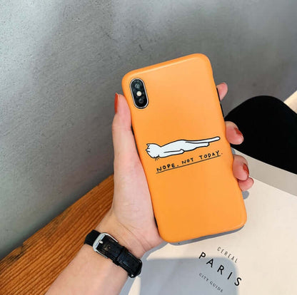 Compatible With Apple, Funny Cartoon Giraffe Phone Case For 7 8 Plus TPU Silicone Back Cover For X XR XS Max 6 6S Plus Soft Cases.