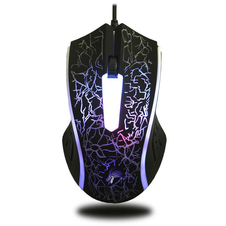 luminous wired mouse X2-Little Wrangler Design