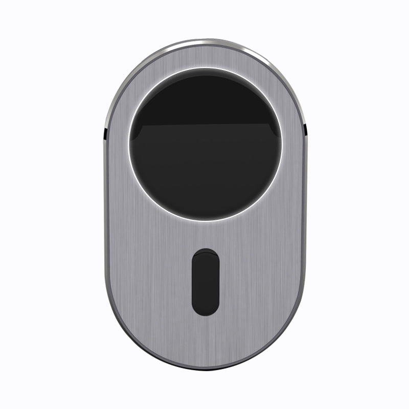Compatible with Apple, Car Magnetic Wireless Charging Magsafe Magnetic Wireless Charger in sleek aluminum design.