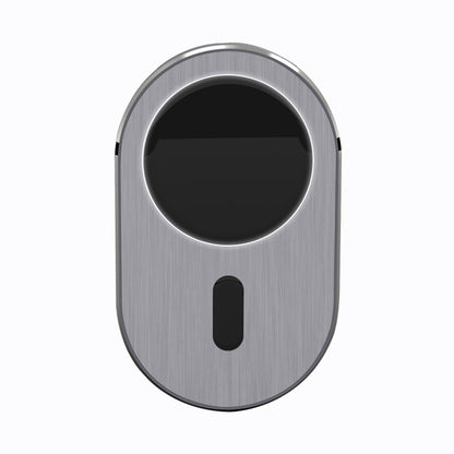Compatible with Apple, Car Magnetic Wireless Charging Magsafe Magnetic Wireless Charger in sleek aluminum design.