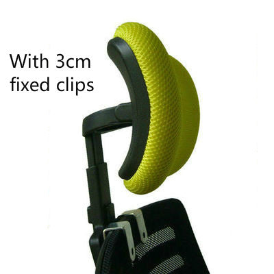 Computer Chair Office Chair Accessories Headrest with 3cm fixed clips and ergonomic support.