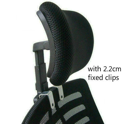 Computer Chair Office Chair Accessories Headrest with 2.2cm fixed clips for added comfort and support.
