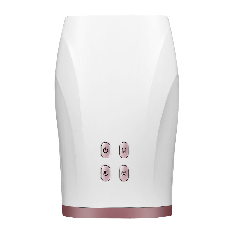 Mechanical Smart Tapping Hand Wireless Hand Massager with control buttons on a sleek design.