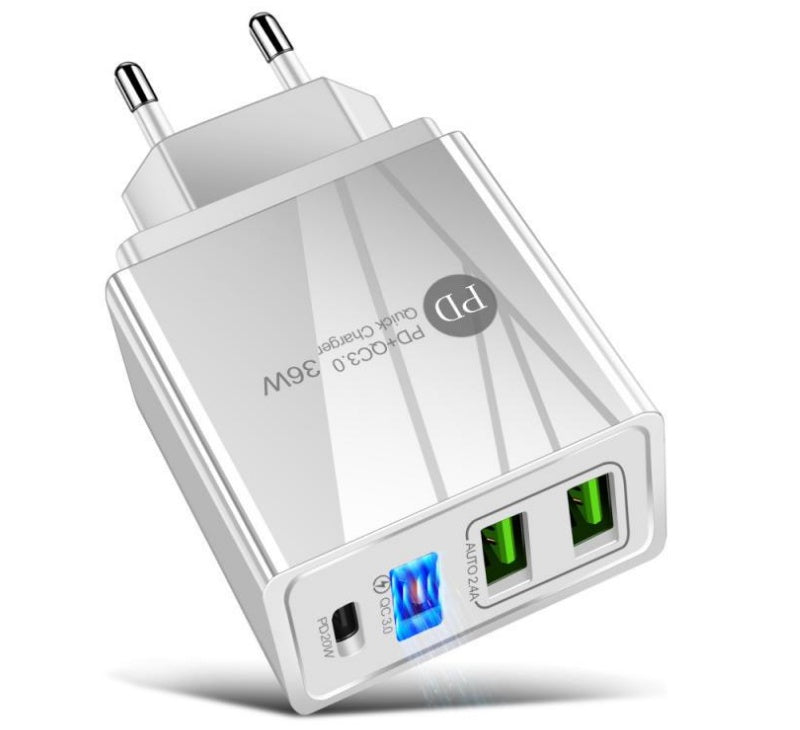 Fast Charge Smart Charger - QC3.0 Fast charging head