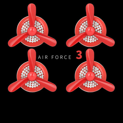 Car Accessories Car Car Perfume Aromatherapy Air Conditioning Air Outlet Creative Accessories Air Force - decorative fan design