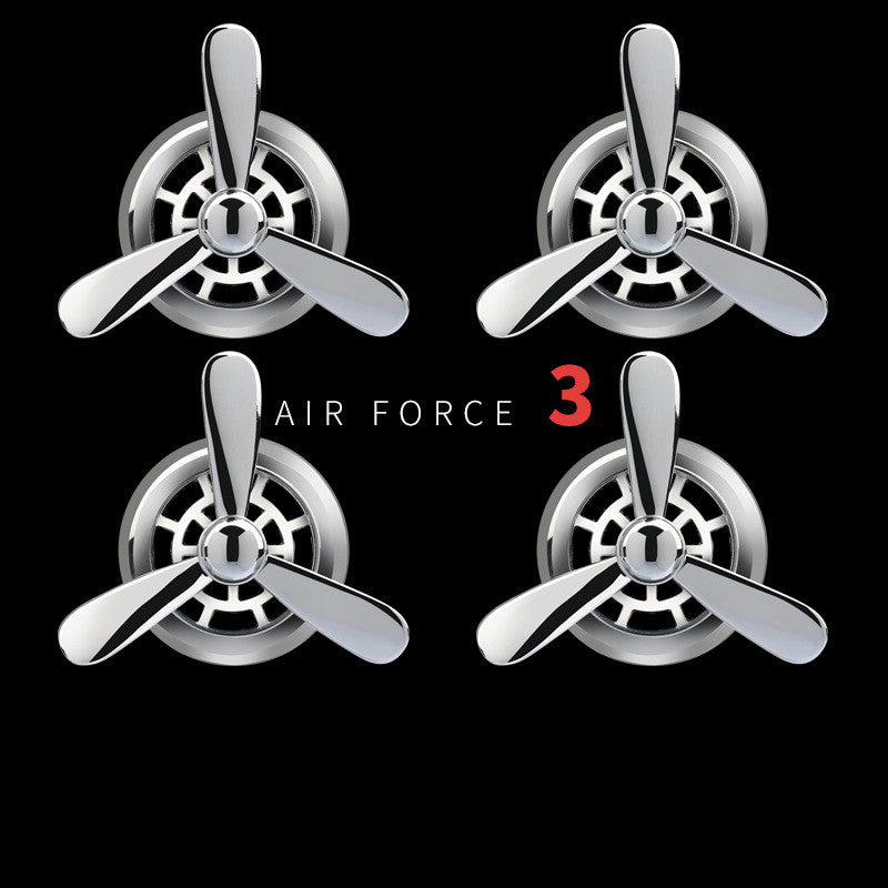 Car Accessories Car Car Perfume Aromatherapy Air Conditioning Air Outlet Creative Accessories Air Force image featuring decorative air vent fans.