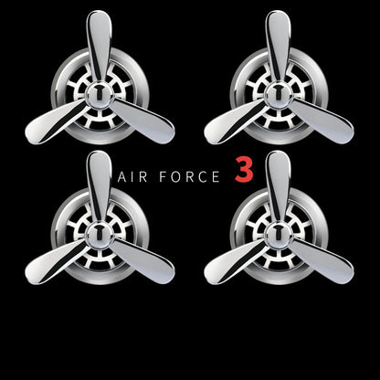 Car Accessories Car Car Perfume Aromatherapy Air Conditioning Air Outlet Creative Accessories Air Force image featuring decorative air vent fans.