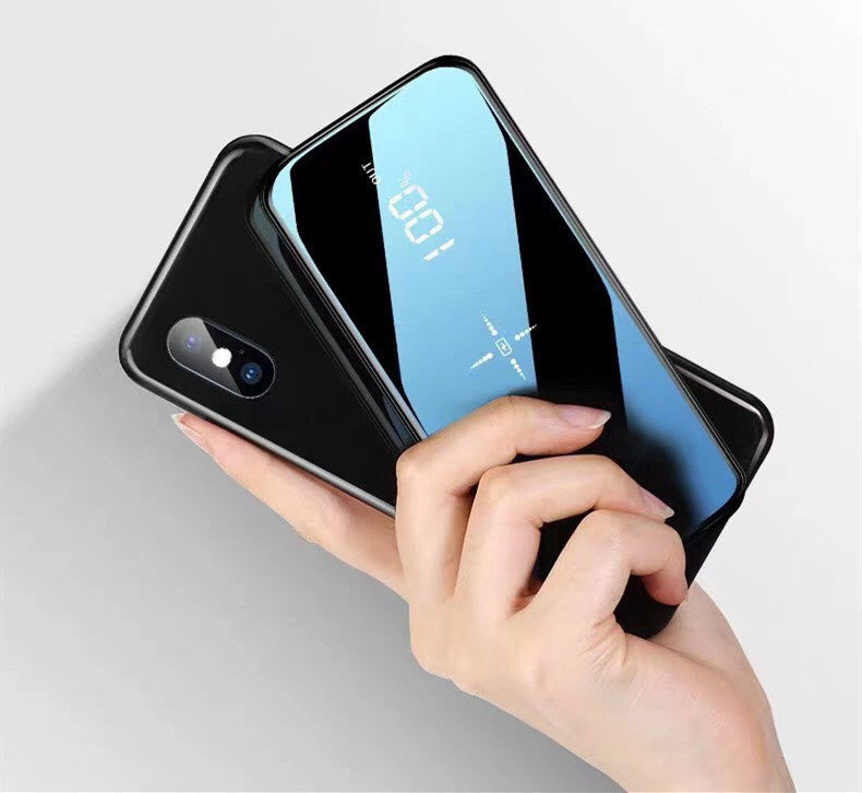 Phone case charger Qi wireless (Universal Standard) Power Bank Charger - 2A Quick Charge 10000mAh
