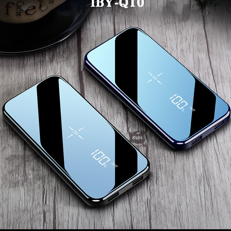 Phone case charger Qi wireless (Universal Standard) Power Bank Charger - 2A Quick Charge 10000mAh