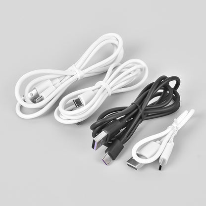 2A Mobile Phone Data Cable 2 Meters Suitable For Fast Charging Cable Charging Data Cable in various colors.