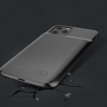 Phones Charger for iPhone 11, 5000mAh battery, durable ABS + TPU material, designed for reliable charging.