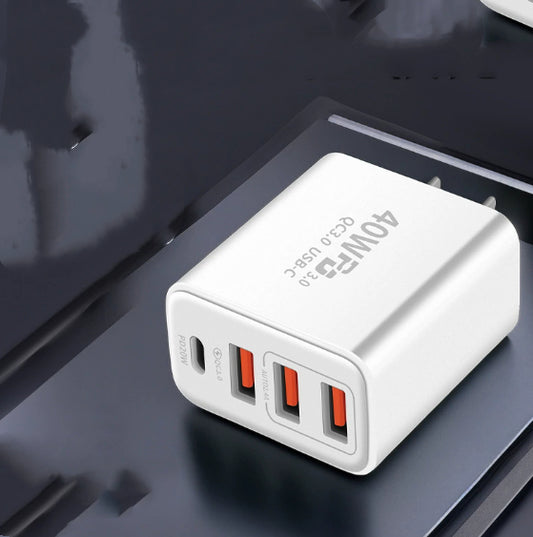40W USB-C Fast Charging Charger - High Power & Efficient