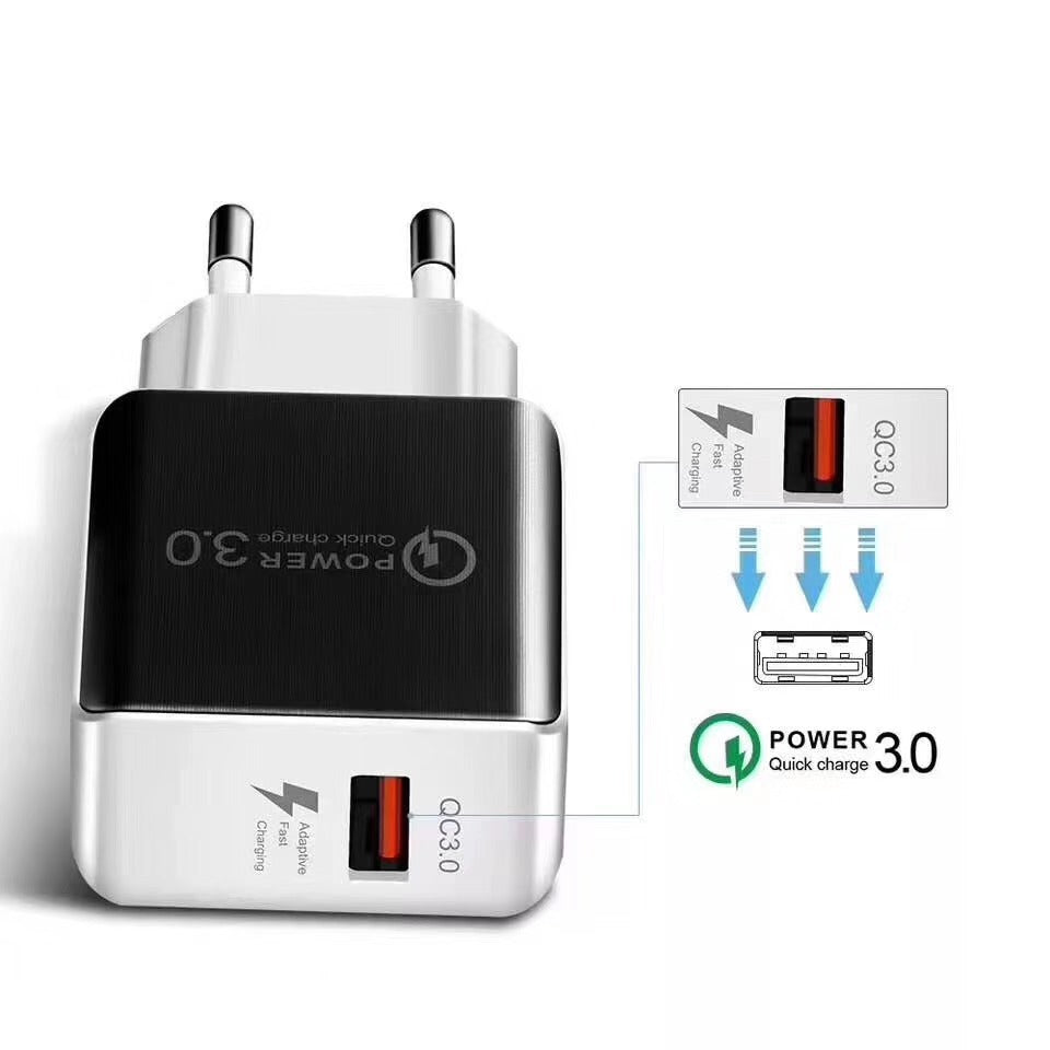 5V3A fast charging USB charger - QC30 Charger Head
