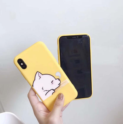 Compatible With Apple, Funny Cartoon Giraffe Phone Case For 7 8 Plus TPU Silicone Back Cover For X XR XS Max 6 6S Plus Soft Cases