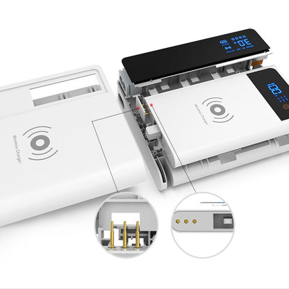 Three-in-one wireless power bank - QC30QI75 Fast Charge