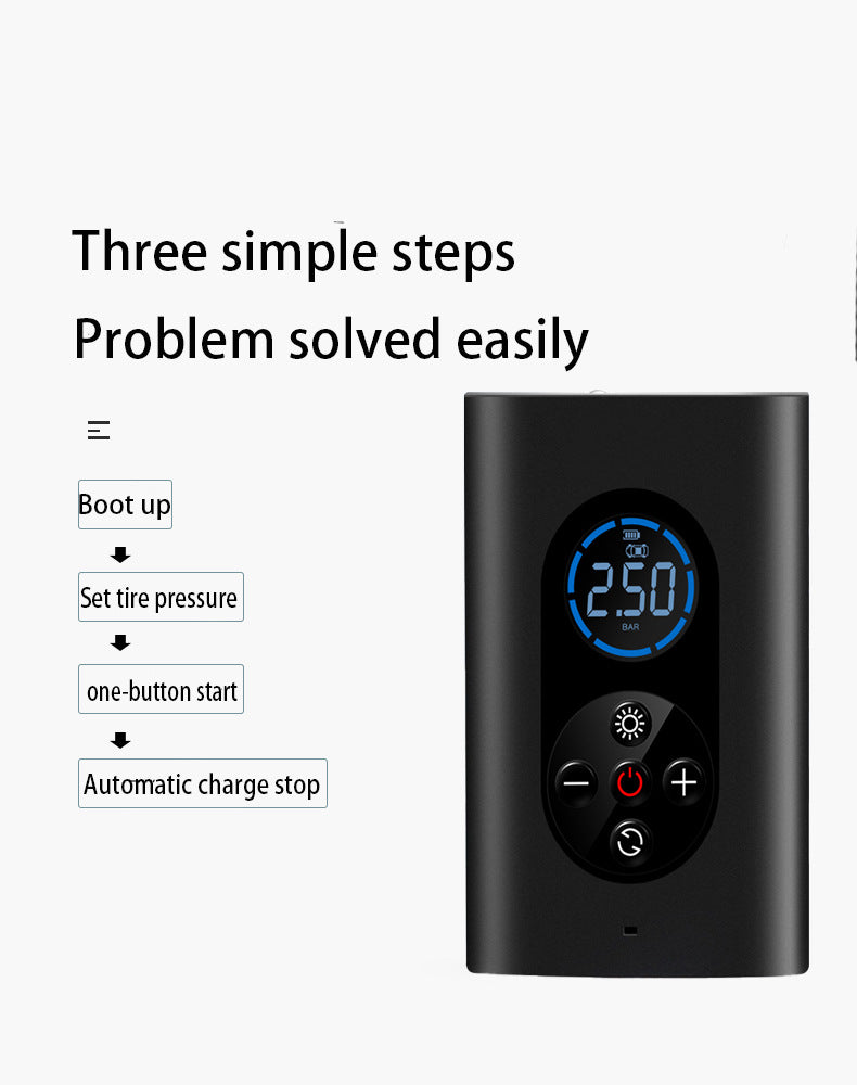 portable wireless air pump