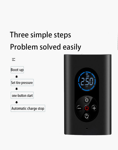 portable wireless air pump