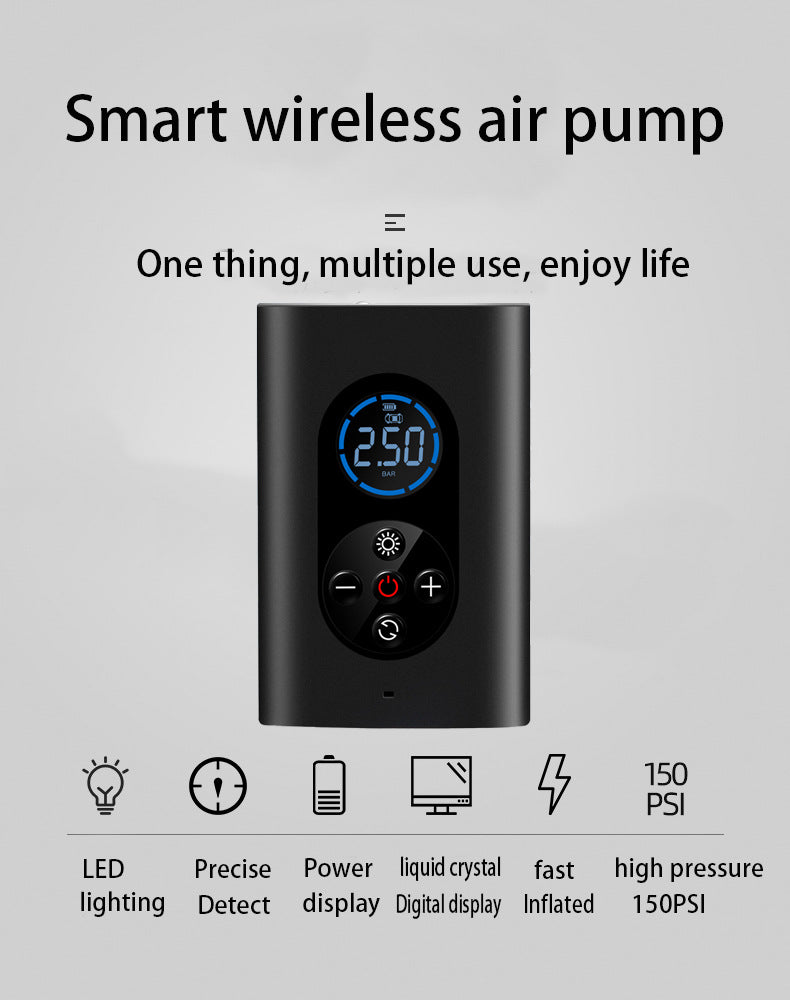 portable wireless air pump