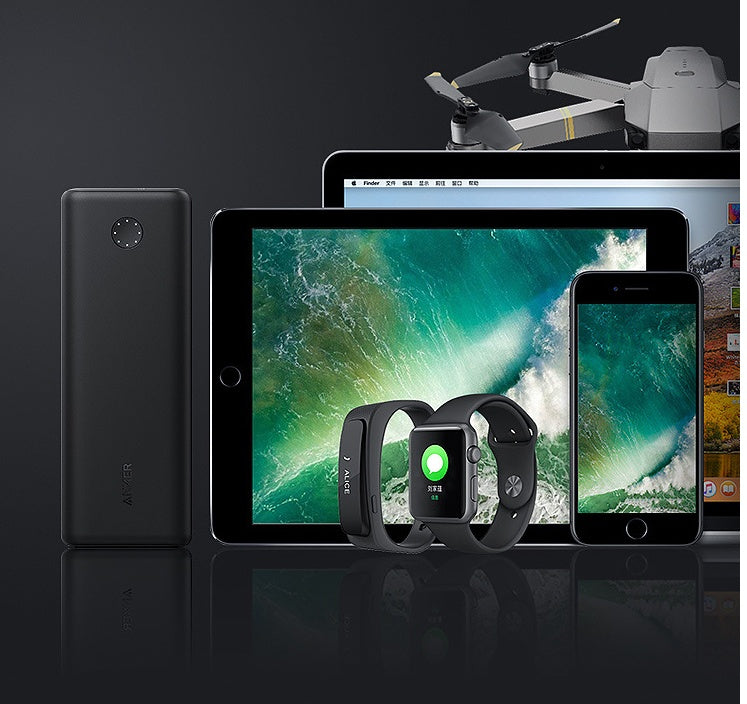 Large-capacity fast charging power bank - 20000 mAh