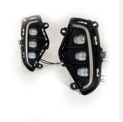 Fog Lamp Modified Led Car Lamp Accessories featuring sleek design with dual-tone lighting.